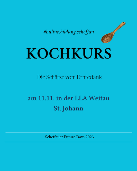Kochkurs "Die Schätze vom Erntedank"