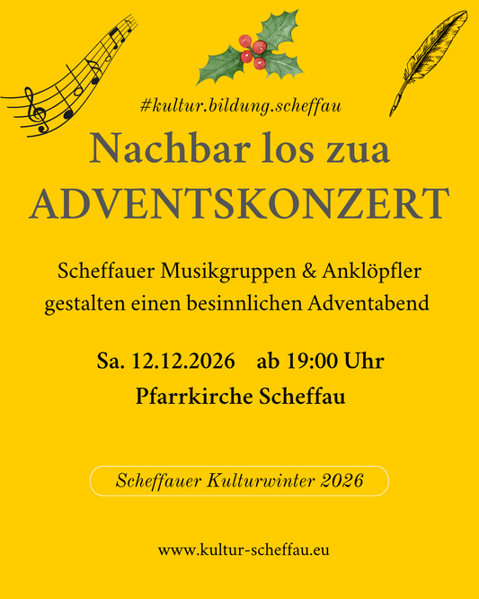Nachbar los zua Adventskonzert