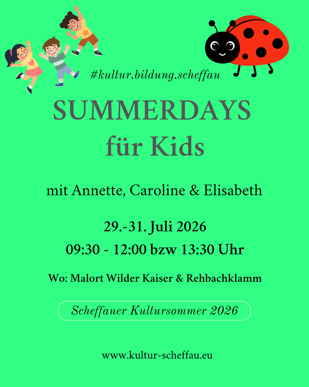 Summerdays für Kids