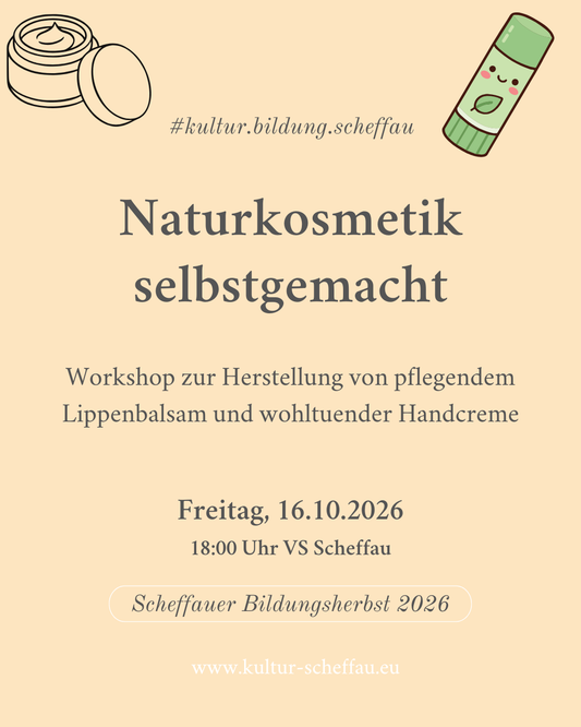 Naturkosmetik selbstgemacht